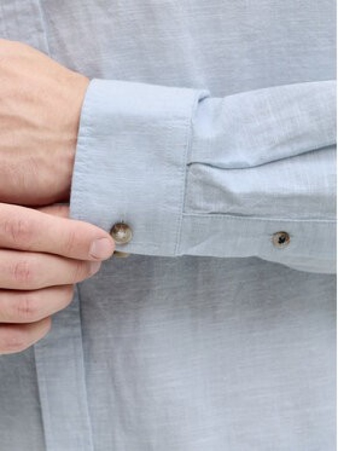 Jack & Jones Koszula Summer 12289174 Błękitny Regular Fit