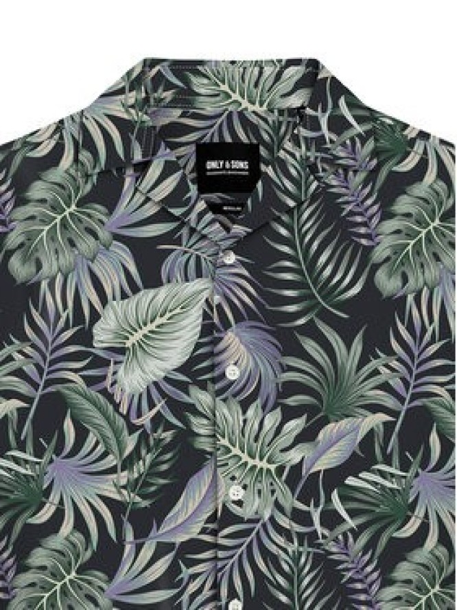 Only & Sons Koszula Wayne 22028616 Zielony Regular Fit