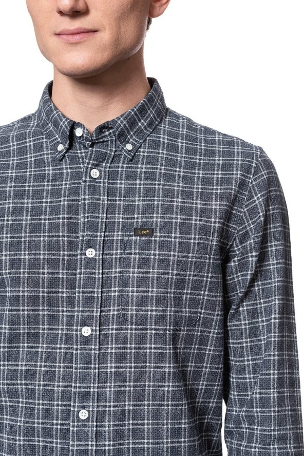 KOSZULA LEE REFINED BUTTON DOWN MIDNIGHT NAVY L882OQMA 112123594