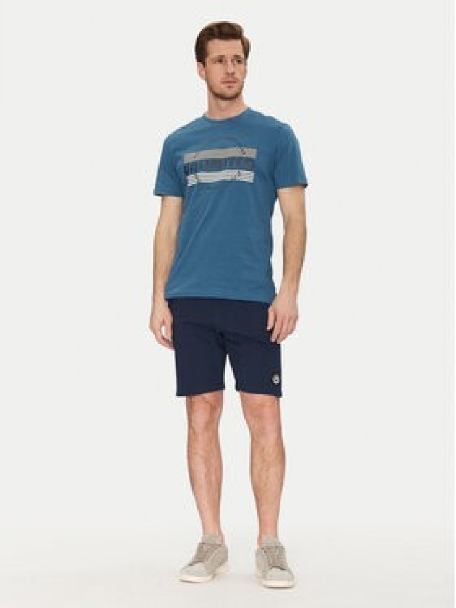 Blend T-Shirt 20718276 Niebieski Regular Fit