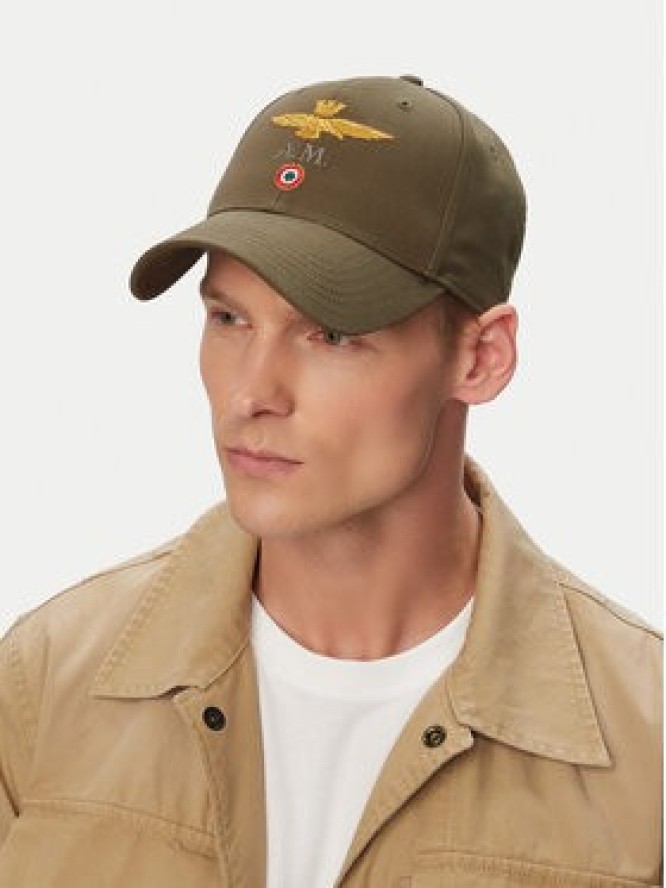 Aeronautica Militare Czapka z daszkiem 261HA1100UCT02848 Zielony