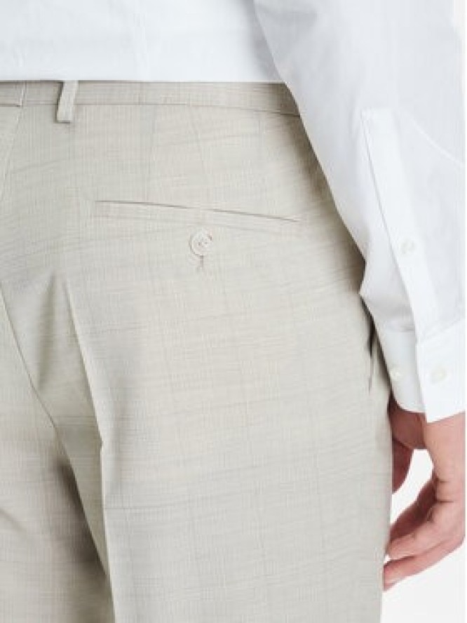 BOSS Garnitur H-Huge 50546099 Beżowy Slim Fit