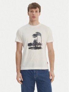 JOOP! Jeans T-Shirt JJJ-Lanakila 30101983 Écru Regular Fit