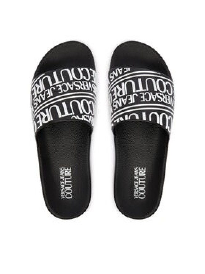 Versace Jeans Couture Klapki 80YA3SQ1 Czarny