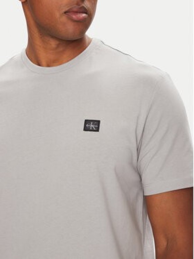 Calvin Klein Jeans T-Shirt LV04RC272G Szary Regular Fit