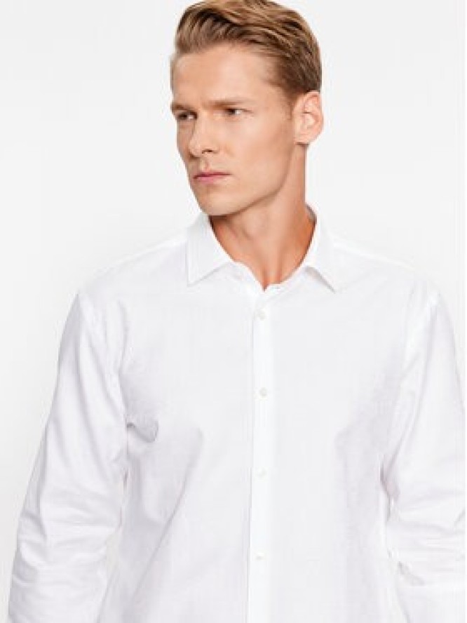 Hugo Koszula Kenno 50500965 Biały Slim Fit