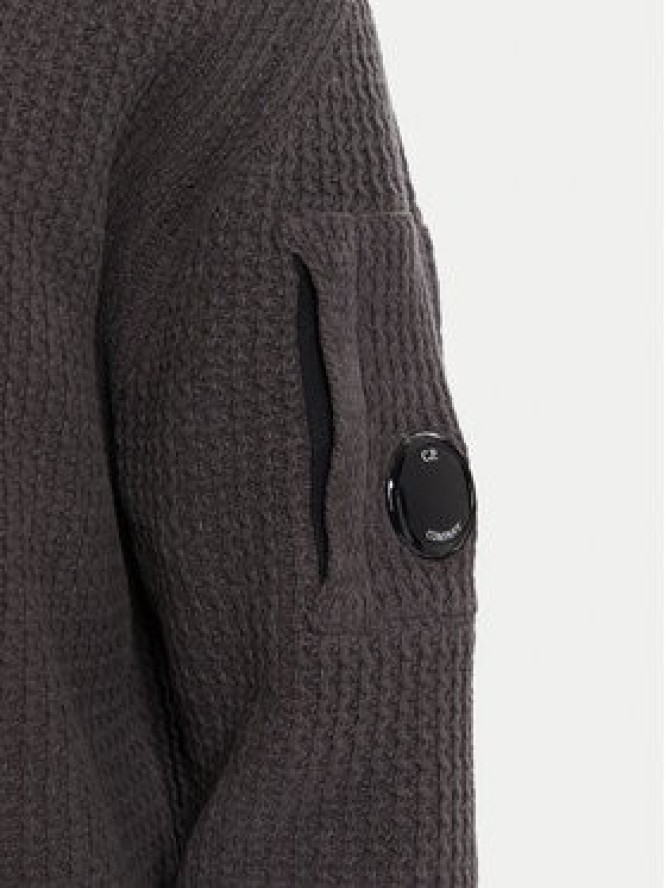 C.P. Company Sweter 19CMKN018A005558G Szary Relaxed Fit