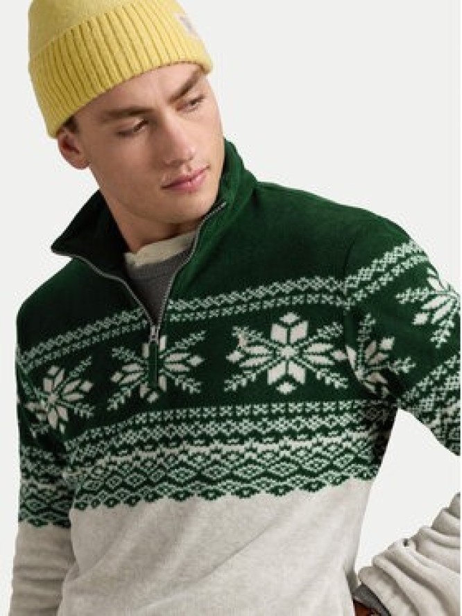 Polo Ralph Lauren Sweter 710952261001 Zielony Regular Fit