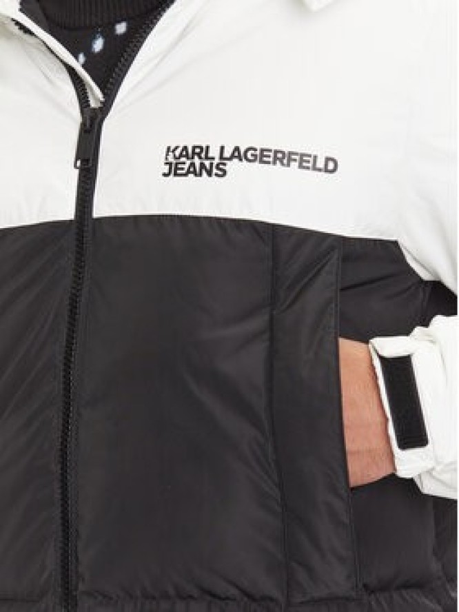 Karl Lagerfeld Jeans Kurtka zimowa A3M15034 Czarny Regular Fit