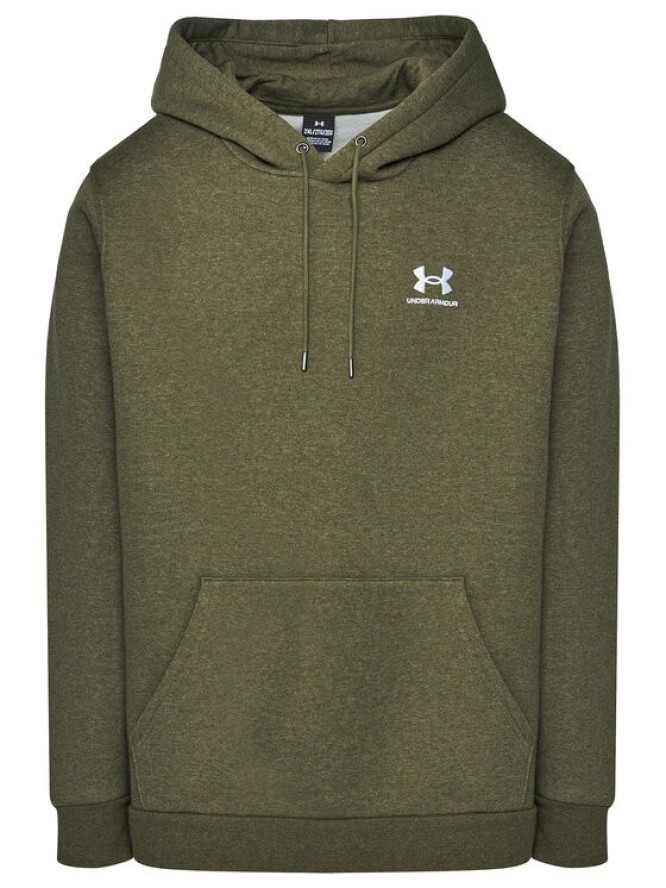 Under Armour Bluza Ua Essential 1373880 Zielony Loose Fit