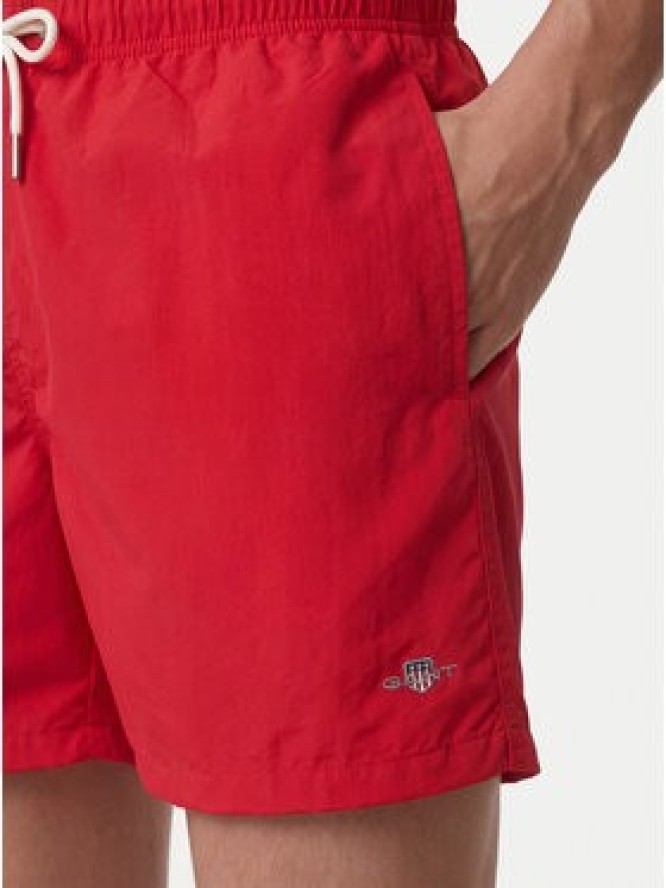 Gant Szorty kąpielowe 920026000 Czerwony jasny Regular Fit