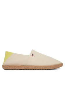 Tommy Hilfiger Espadryle Core Hilfiger Espadrille Textile FM0FM05792 Beżowy