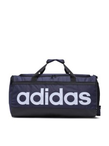 adidas Torba sportowa Essentials Linear Duffel Medium HR5349 Granatowy