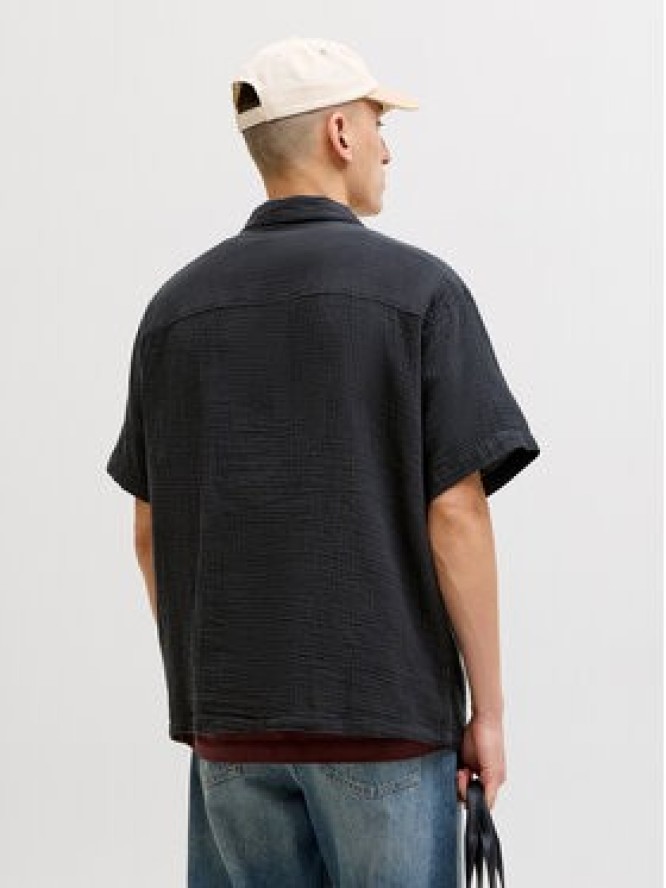 Jack & Jones Koszula Nantucket Double 12291812 Czarny Regular Fit