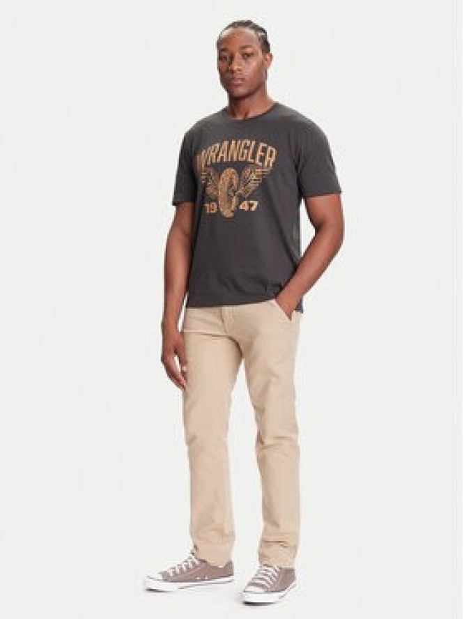 Wrangler Chinosy 112371101 Beżowy Regular Fit