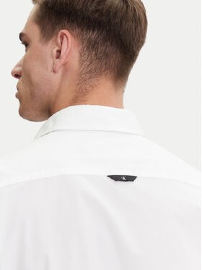 Calvin Klein Jeans Koszula J30J324614 Biały Slim Fit