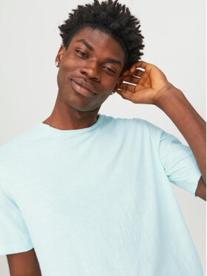 Jack & Jones T-Shirt Basher 12182498 Niebieski Regular Fit