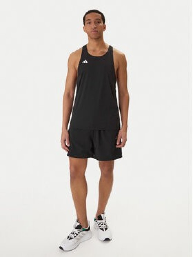 adidas Koszulka techniczna Adizero Essentials IM8586 Czarny Slim Fit