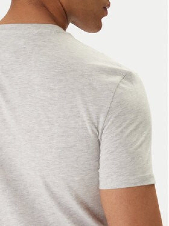 Tommy Jeans T-Shirt DM0DM20363 Szary Slim Fit