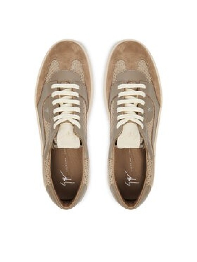 Giuseppe Zanotti Sneakersy RM60013 Beżowy ciemny