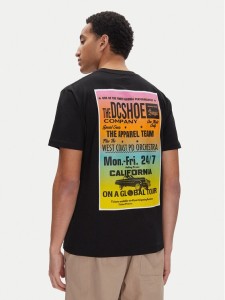 DC Shoes T-Shirt ADYZT05455 Czarny Heritage Fit