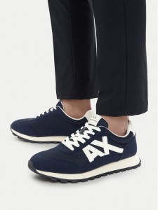 Armani Exchange Sneakersy XM001960 AF19388 MB005 Granatowy