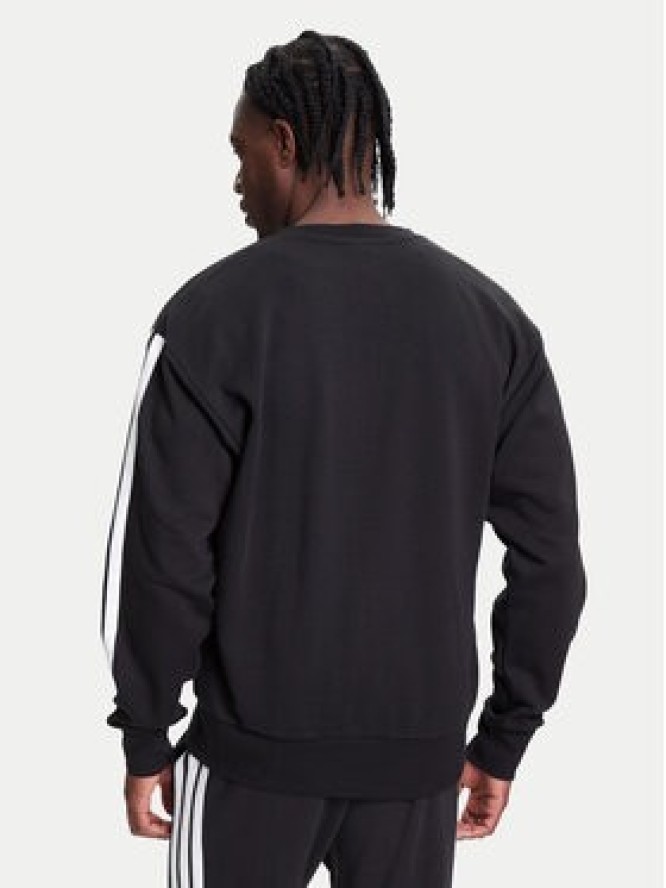 adidas Bluza Essentials 3-Stripes JE6304 Czarny Regular Fit