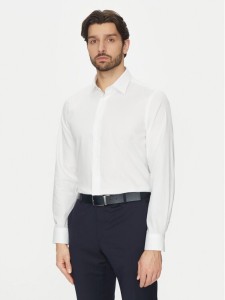 Michael Kors Koszula MK0DS01501 Biały Slim Fit