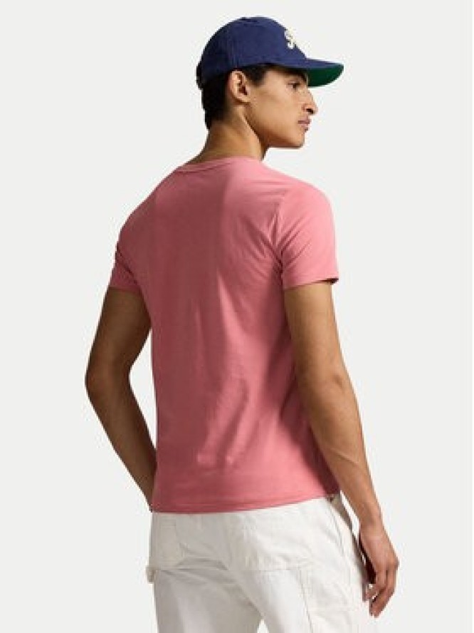 Polo Ralph Lauren T-Shirt 710671438433 Różowy Custom Slim Fit