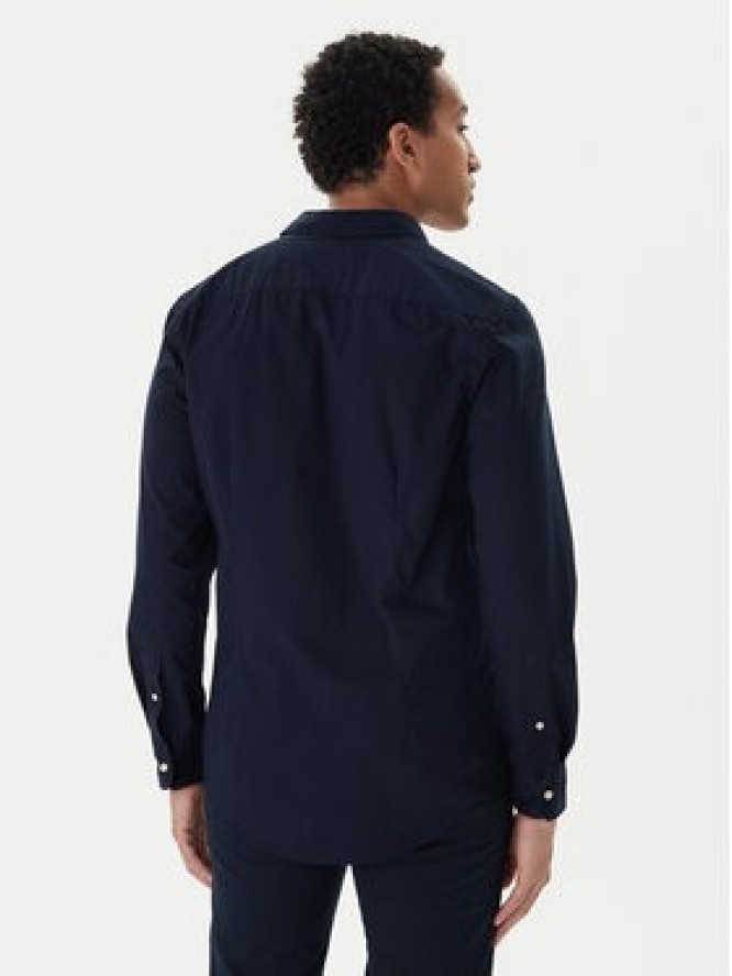 Tommy Hilfiger Koszula MW0MW40460 Granatowy Slim Fit
