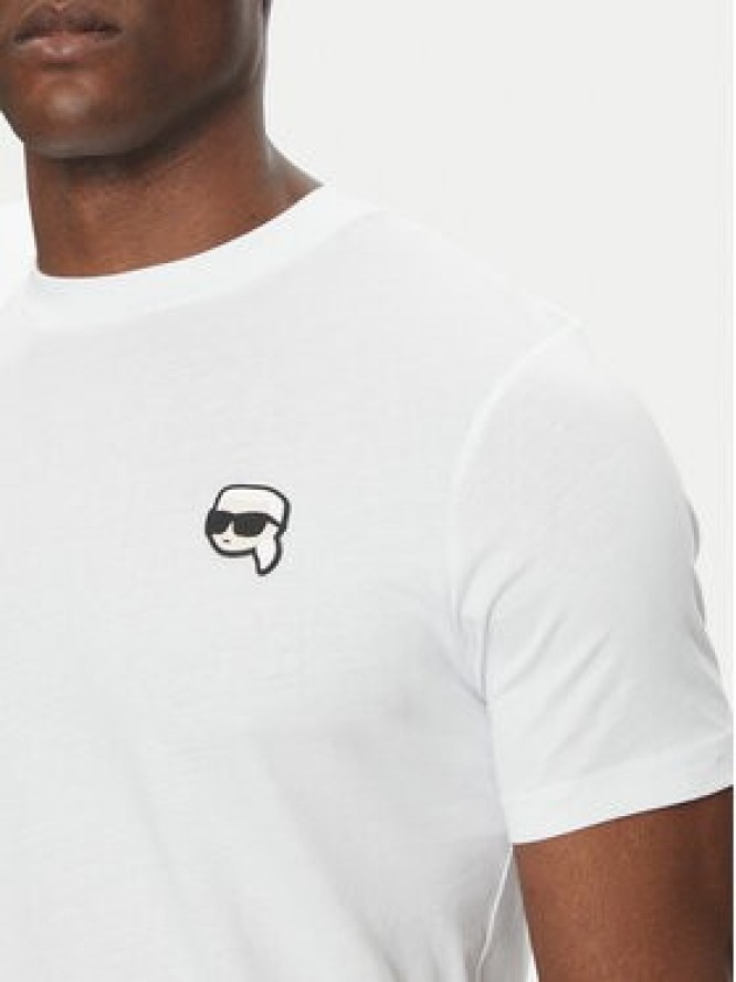 KARL LAGERFELD T-Shirt 755710 500224 Biały Regular Fit