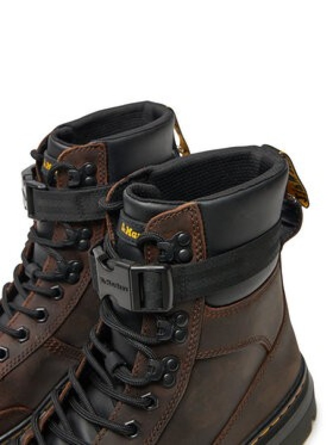 Dr. Martens Glany Combs Tech Leather 27804201 Brązowy