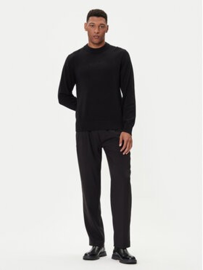 Karl Lagerfeld Jeans Sweter A4M18033 Czarny Regular Fit