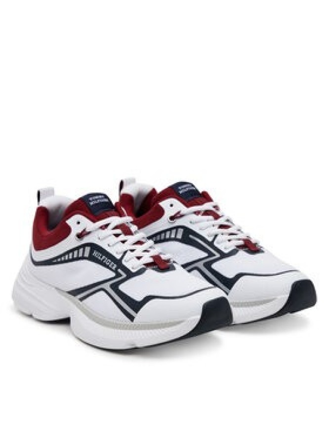 Tommy Hilfiger Sneakersy Th Dynafast Tech FM0FM05450 Biały