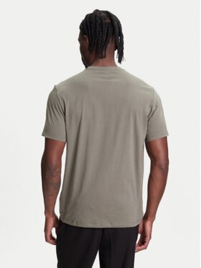 Calvin Klein T-Shirt Box Tape Graphic LV04RC854G Zielony Regular Fit