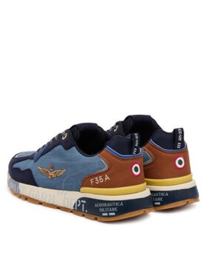 Aeronautica Militare Sneakersy 252SC0276UCT03380 Granatowy
