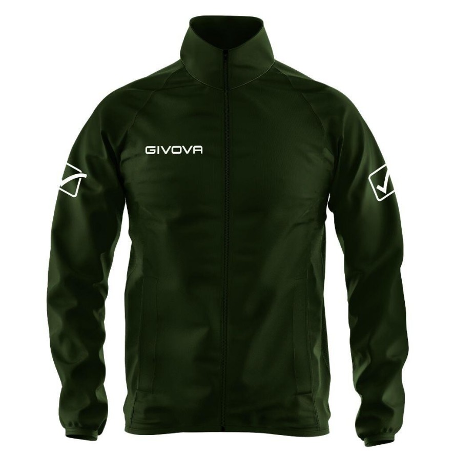 Kurtka sportowa Givova Basico Green Militare Green