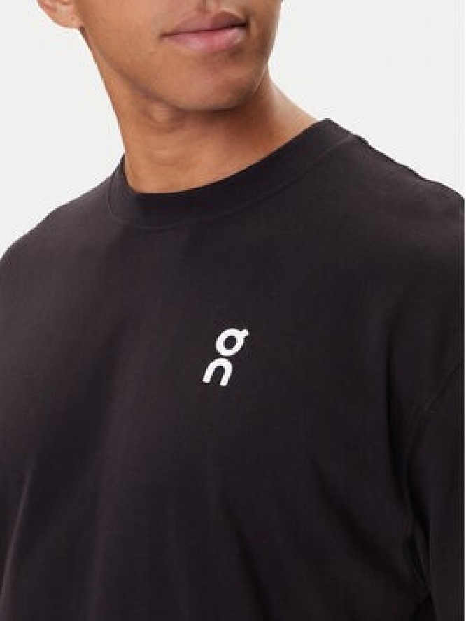 On T-Shirt Club-T 1ME1005 Czarny Relaxed Fit