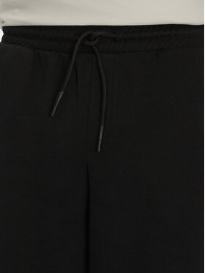 Richmond X Szorty sportowe UMP25276BE Czarny Regular Fit