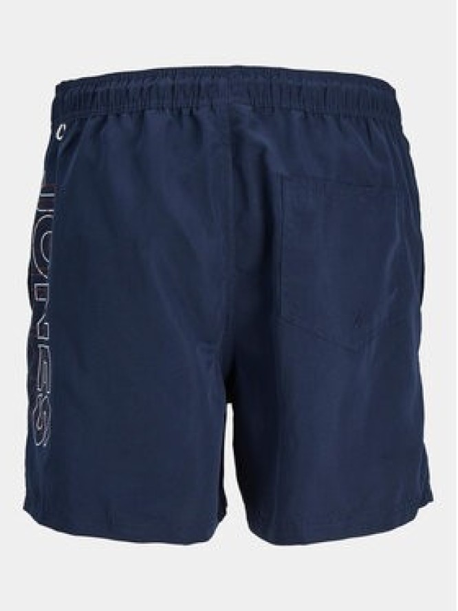 Jack & Jones Szorty kąpielowe Fiji 12253118 Granatowy Regular Fit