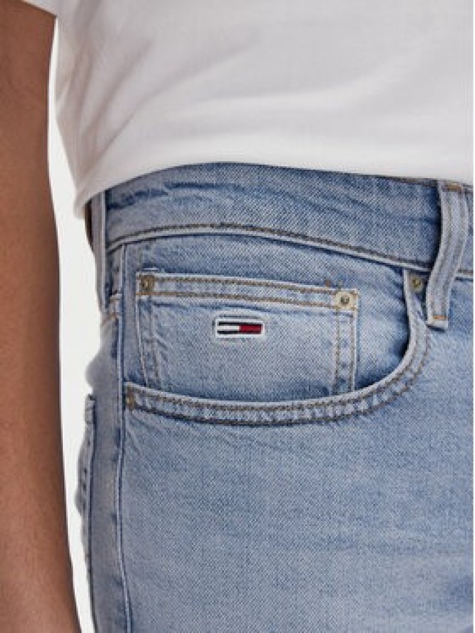 Tommy Jeans Szorty jeansowe Scanton DM0DM20954 Niebieski Slim Fit