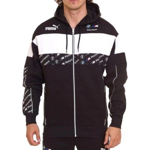 Bluza Męska Motorsport BMW Z Pełnym Zamkiem Błyskawicznym