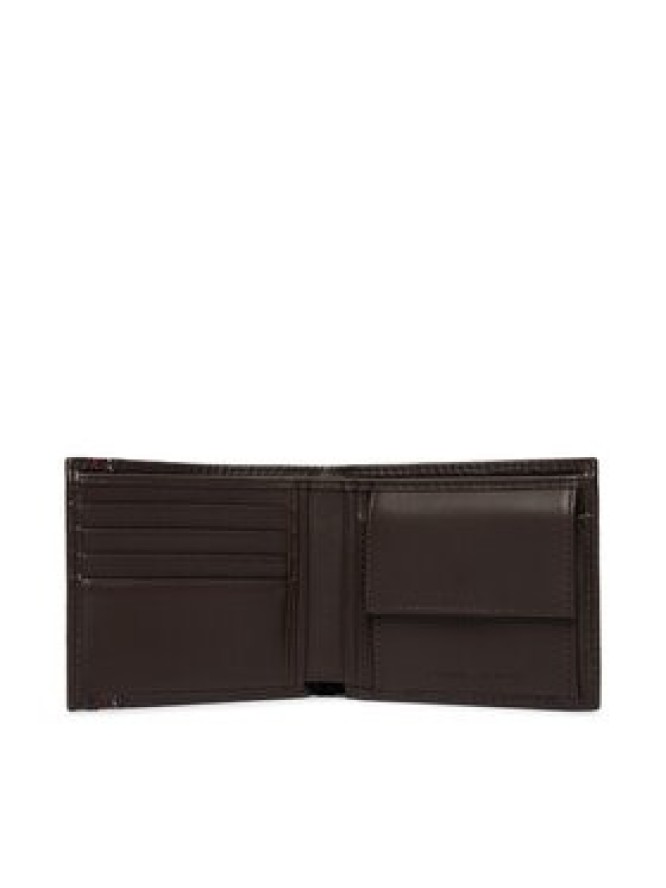 Tommy Hilfiger Portfel Th Central Cc & Coin AM0AM14233 Brązowy