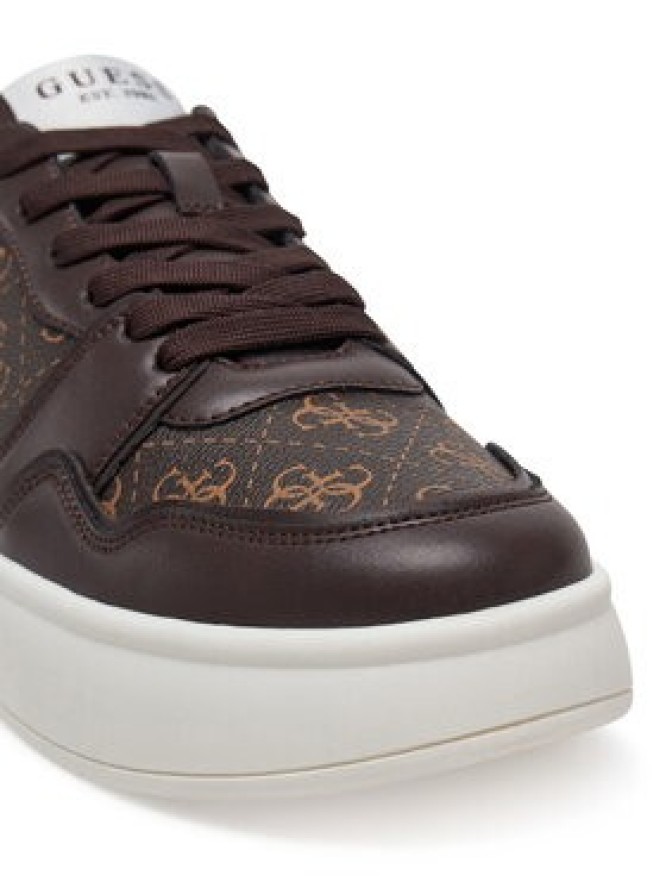 Guess Sneakersy FMJWII LEA12 Brązowy