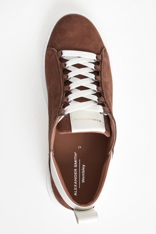 Sneakersy męskie skórzane Wembley Man ALEXANDER SMITH