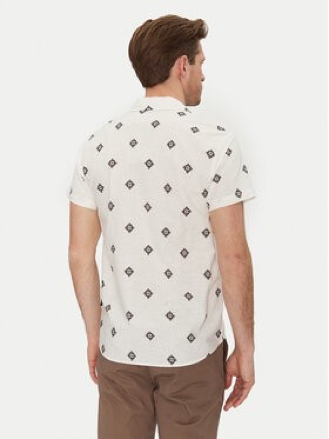 INDICODE Koszula Bolling 20-512 Biały Regular Fit