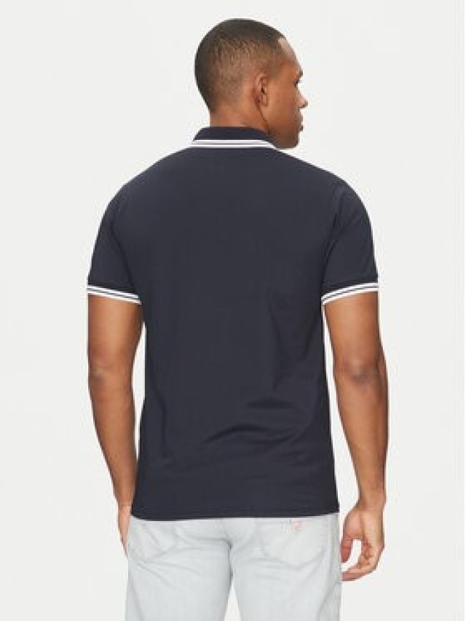 Guess T-Shirt M2GP34 KARS0 Granatowy Regular Fit