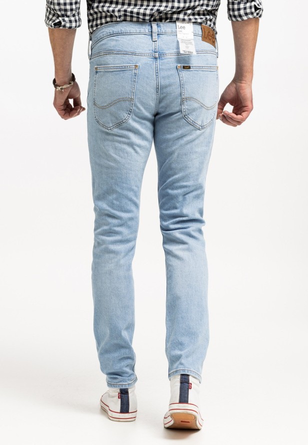 LEE LUKE MĘSKIE SPODNIE JEANSOWE JEANSY DŻINSY BLUE SKY LIGHT L719ICC25 112331736