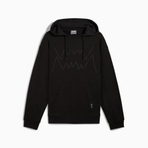Bluza z kapturem męska Puma JAWS CORE 2.0 w kolorze czarnym, rozmiar S