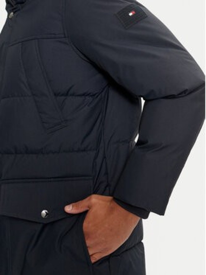 Tommy Hilfiger Kurtka zimowa Rockie MW0MW36593 Granatowy Regular Fit
